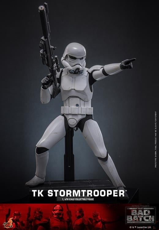 Star Wars: The Bad Batch TMS175 TK Stormtrooper 1/6th Scale Collectible Figure Gallery Image 4