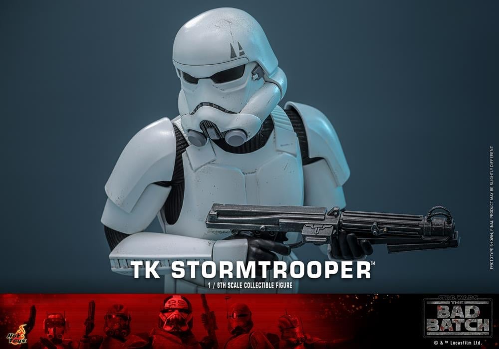 Star Wars: The Bad Batch TMS175 TK Stormtrooper 1/6th Scale Collectible Figure Gallery Image 9
