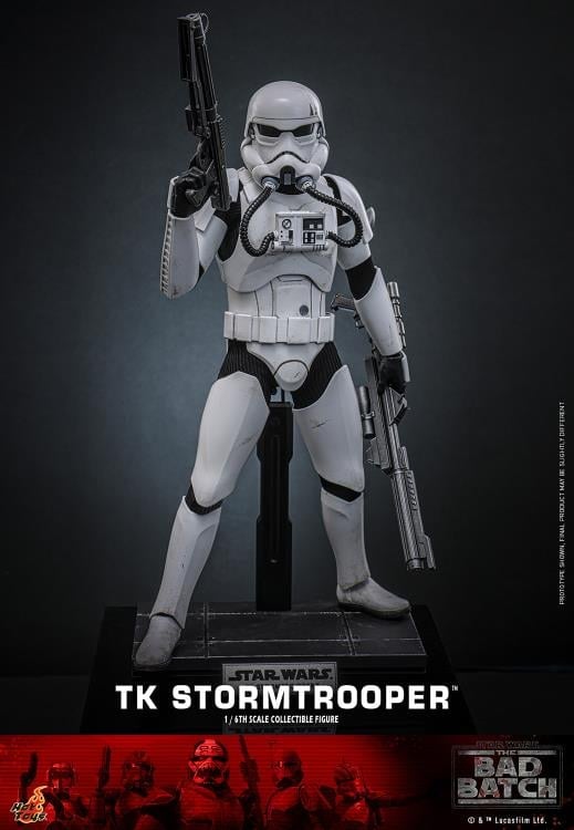 Star Wars: The Bad Batch TMS175 TK Stormtrooper 1/6th Scale Collectible Figure Gallery Image 3