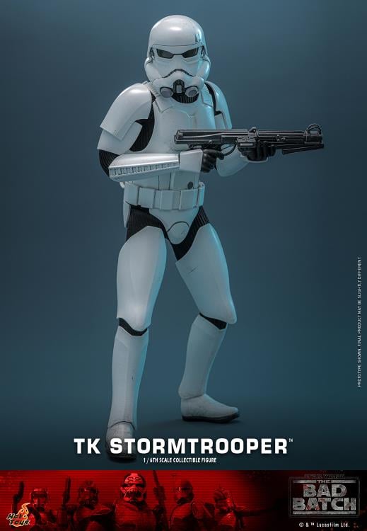 Star Wars: The Bad Batch TMS175 TK Stormtrooper 1/6th Scale Collectible Figure Gallery Image 6