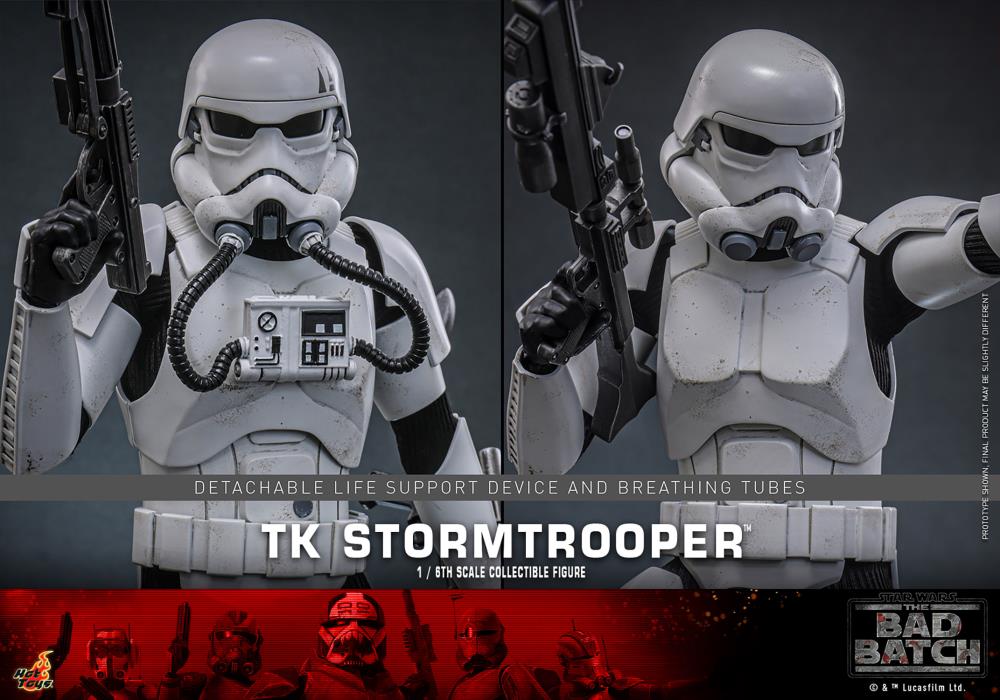 Star Wars: The Bad Batch TMS175 TK Stormtrooper 1/6th Scale Collectible Figure Gallery Image 11