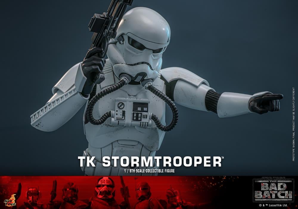 Star Wars: The Bad Batch TMS175 TK Stormtrooper 1/6th Scale Collectible Figure Gallery Image 8
