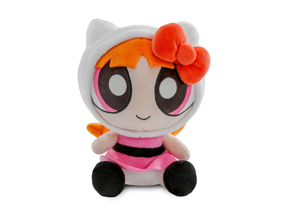 Hello Kitty and Friends x The Powerpuff Girls Phunny Blossom as Hello Kitty Plush Gallery Image 1