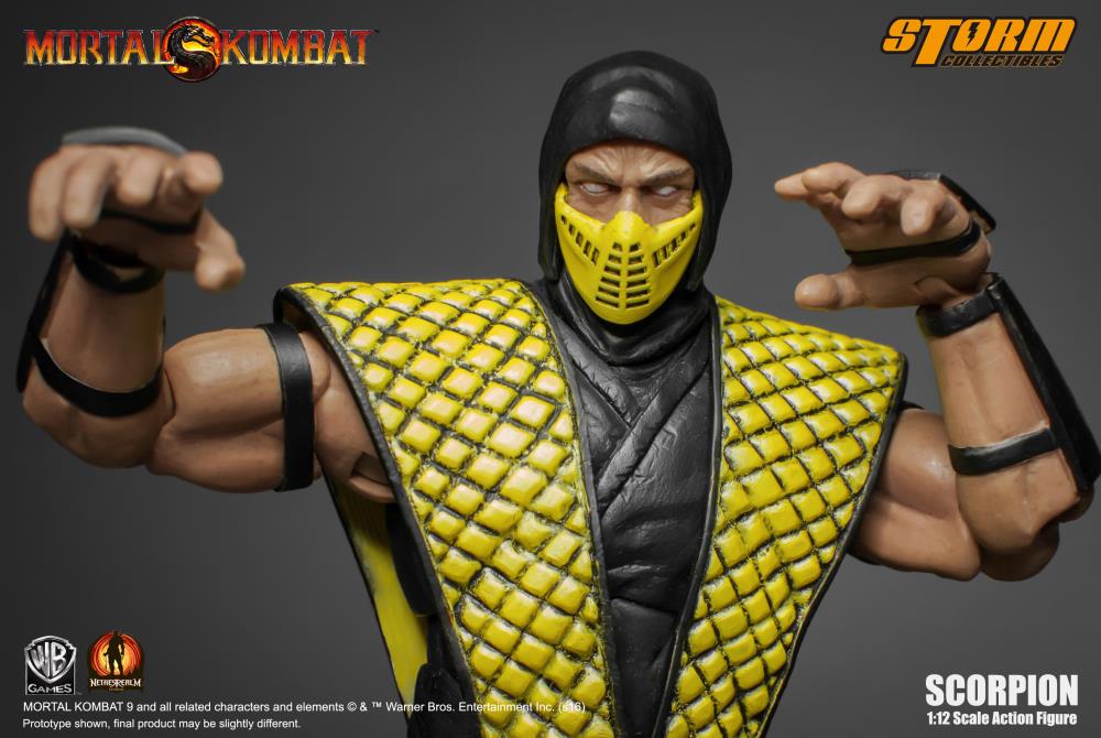 Mortal Kombat VS Series Scorpion 1/12 Scale Figure Gallery Image 5