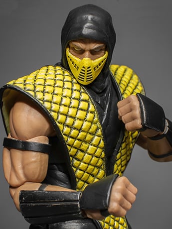 Mortal Kombat VS Series Scorpion 1/12 Scale Figure Gallery Image 2