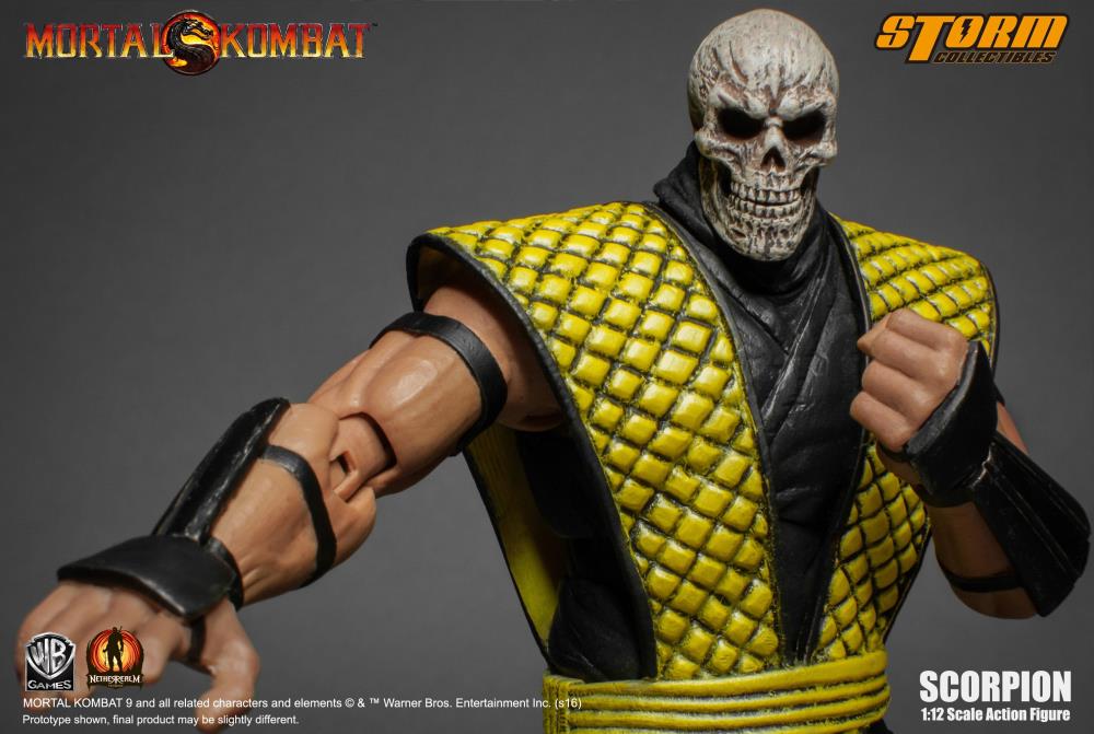 Mortal Kombat VS Series Scorpion 1/12 Scale Figure Gallery Image 13