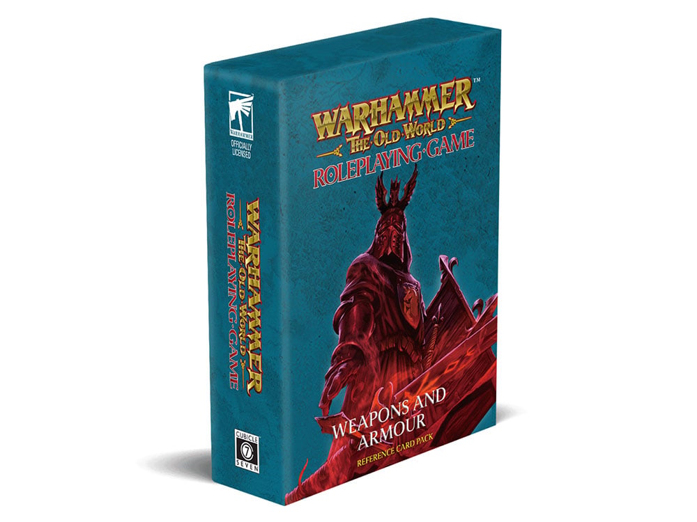 Warhammer: The Old World Role-Playing Game Weapons & Armour Card Deck Gallery Image 1