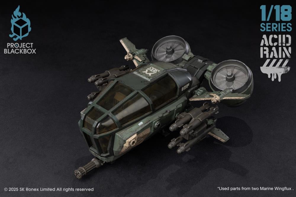 Acid Rain: Project Black Box PBB-AR002 Marine Wingflux WF8m 1/18 Scale Vehicle Gallery Image 4