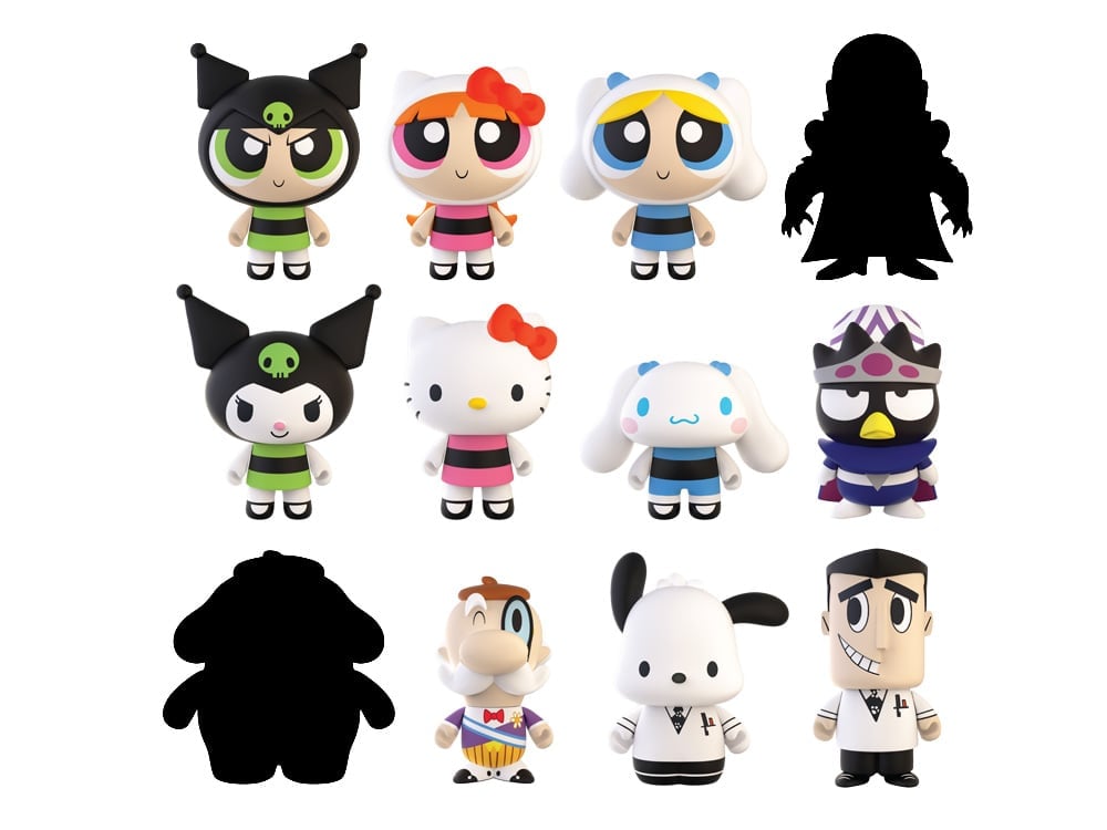 Hello Kitty and Friends x The Powerpuff Girls Mini Series Random Vinyl Art Figure Gallery Image 1