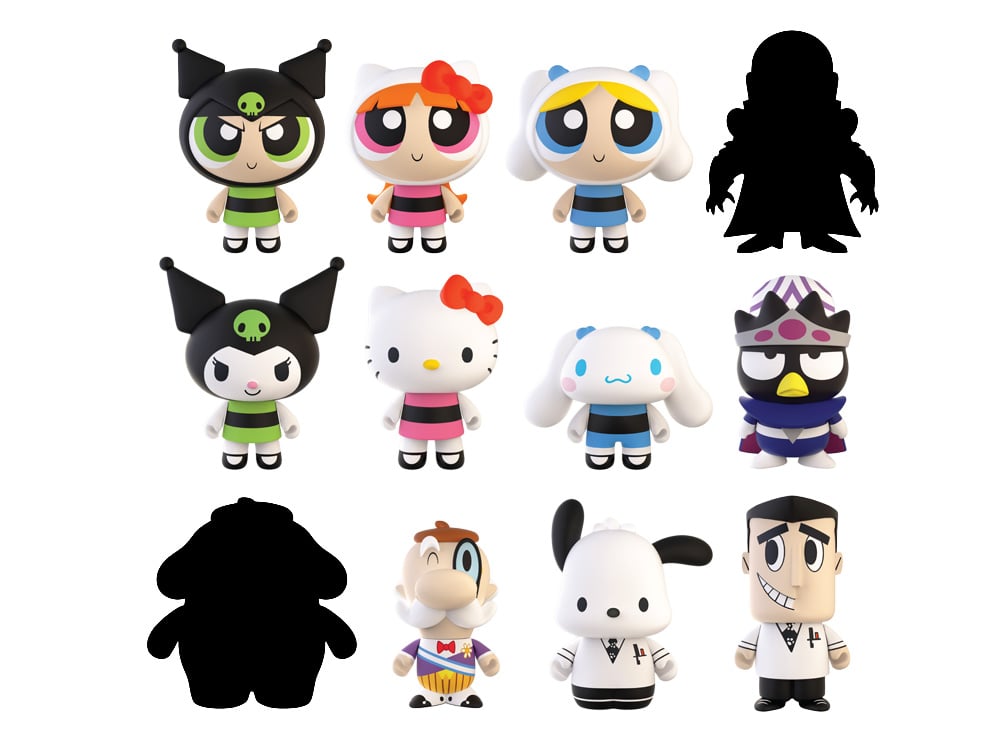 Hello Kitty and Friends x The Powerpuff Girls Mini Series Random Vinyl Art Figure Gallery Image 3