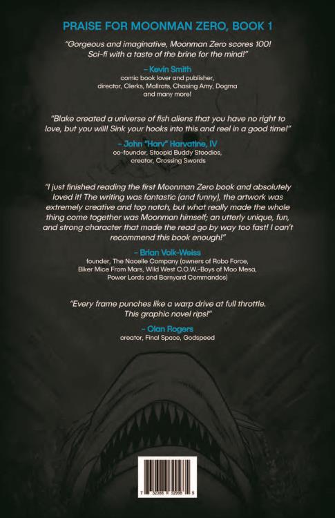 Moonman Zero Book 1: Something Fishy This Way Comes! (Graphic Novel) Gallery Image 4