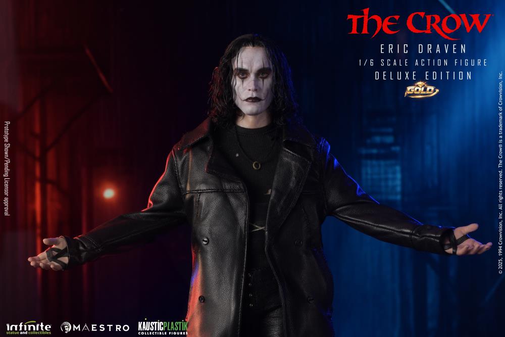 The Crow Maestro Eric Draven (Deluxe Gold Edition) 1/6 Scale