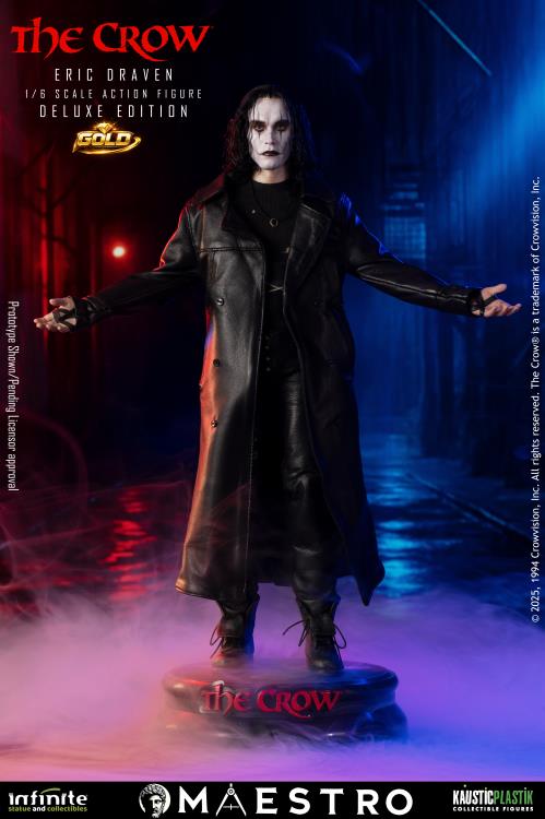 ザ・クロウ エリック・ドレイヴン フィギュアセット The Crow Maestro Eric Draven (Deluxe Gold Edition) 1/6 Scale