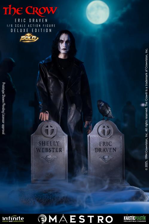The Crow Maestro Eric Draven (Deluxe Gold Edition) 1/6 Scale