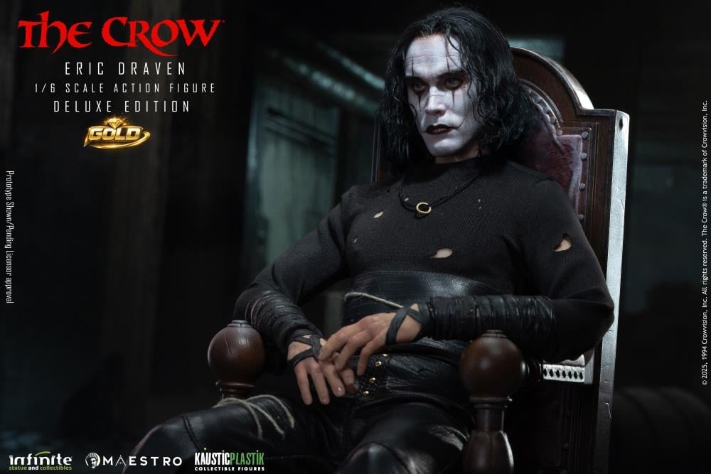The Crow Maestro Eric Draven (Deluxe Gold Edition) 1/6 Scale
