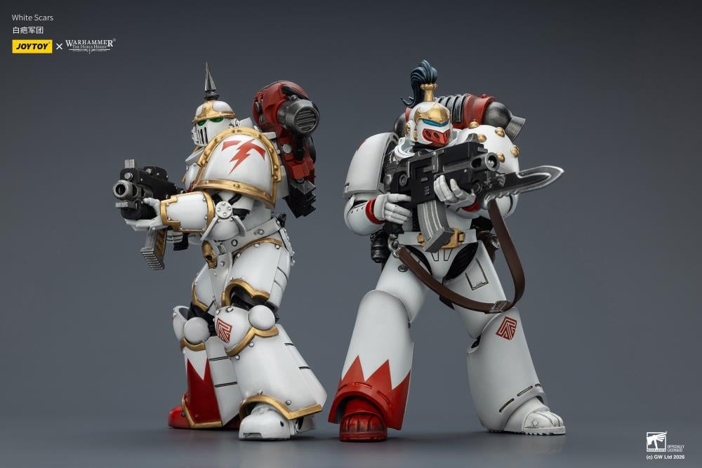 Warhammer: The Horus Heresy White Scars MKIII Tactical Legionary 1/18 Scale Action Figure Gallery Image 13