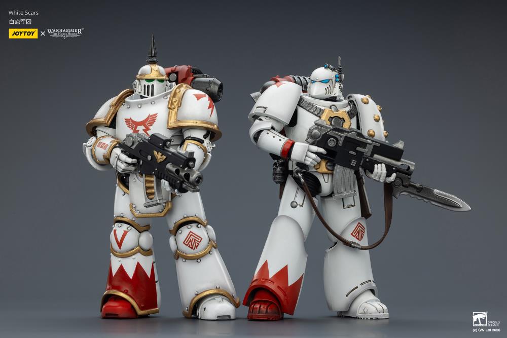 Warhammer: The Horus Heresy White Scars MKIII Tactical Legionary 1/18 Scale Action Figure Gallery Image 14