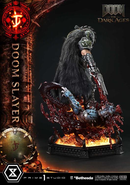 Doom: The Dark Ages Ultimate Premium Masterline Doom Slayer 1/4 Scale Statue Gallery Image 23