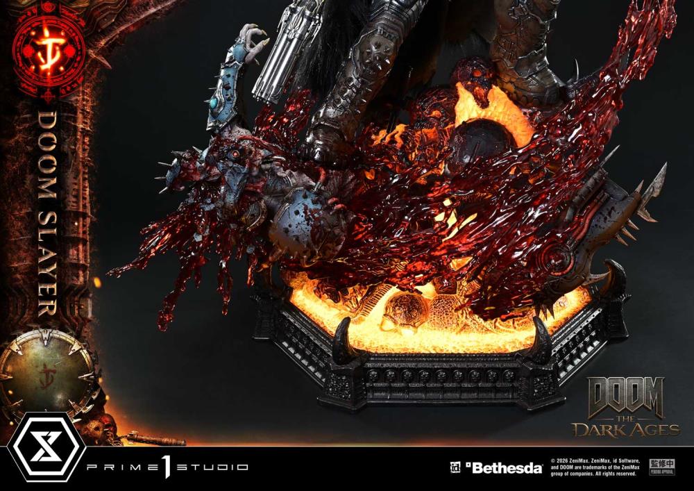 Doom: The Dark Ages Ultimate Premium Masterline Doom Slayer 1/4 Scale Statue Gallery Image 33