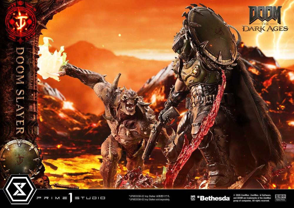 Doom: The Dark Ages Ultimate Premium Masterline Doom Slayer 1/4 Scale Statue Gallery Image 13