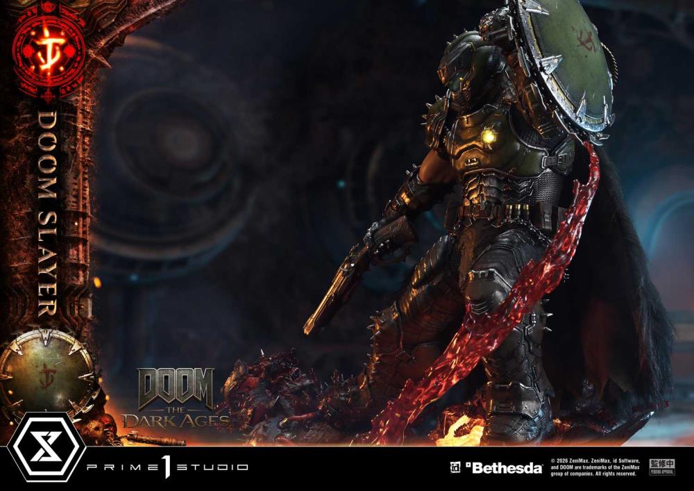 Doom: The Dark Ages Ultimate Premium Masterline Doom Slayer 1/4 Scale Statue Gallery Image 17