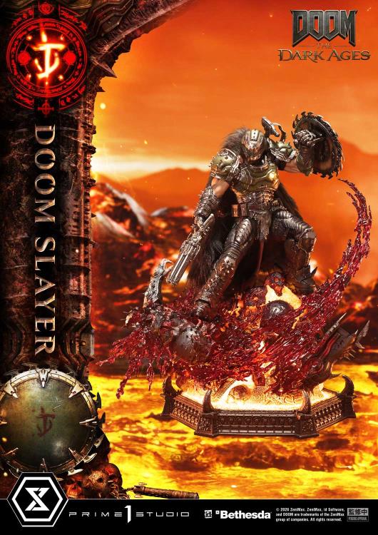 Doom: The Dark Ages Ultimate Premium Masterline Doom Slayer 1/4 Scale Statue Gallery Image 4