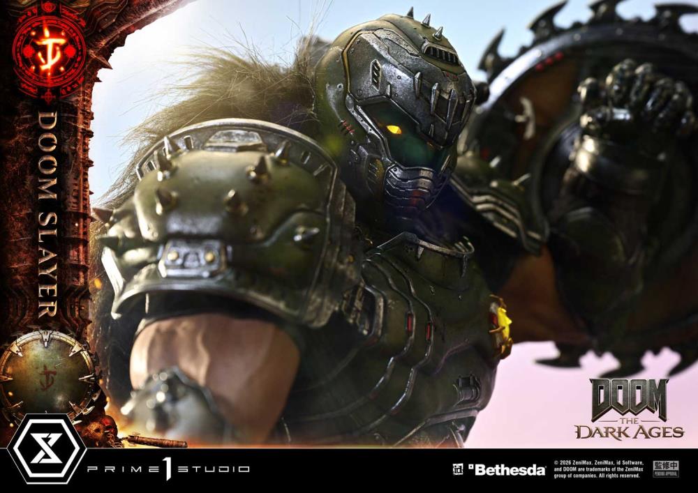 Doom: The Dark Ages Ultimate Premium Masterline Doom Slayer 1/4 Scale Statue Gallery Image 19