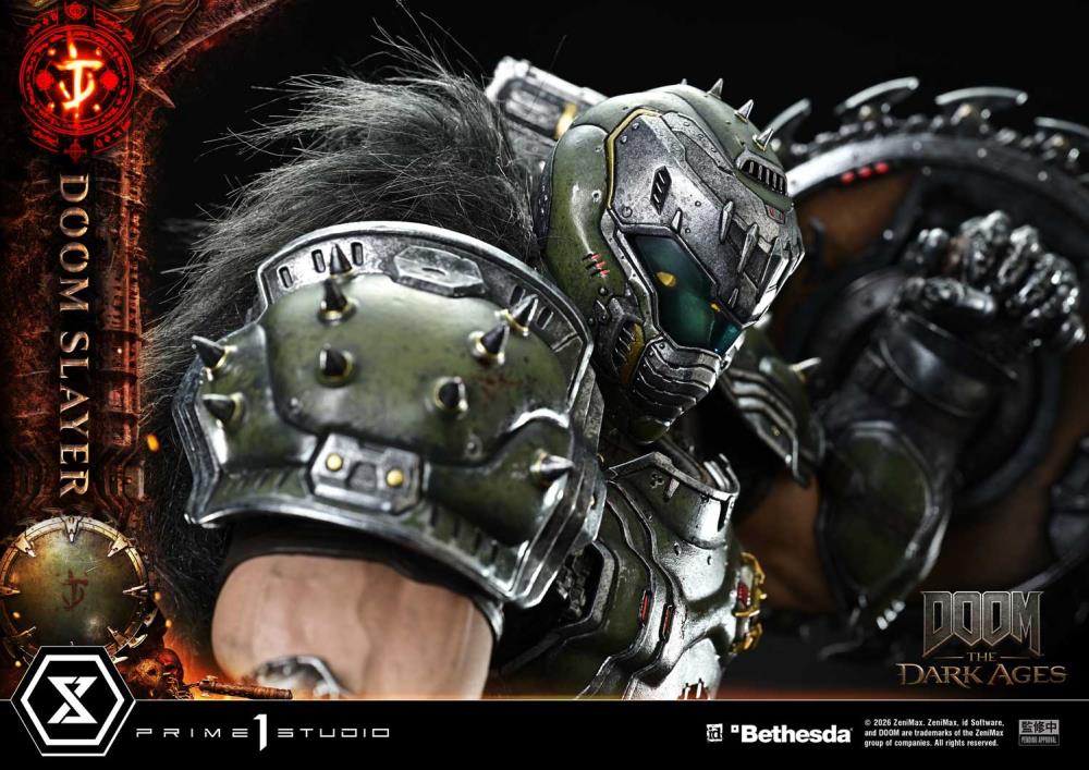 Doom: The Dark Ages Ultimate Premium Masterline Doom Slayer 1/4 Scale Statue Gallery Image 30