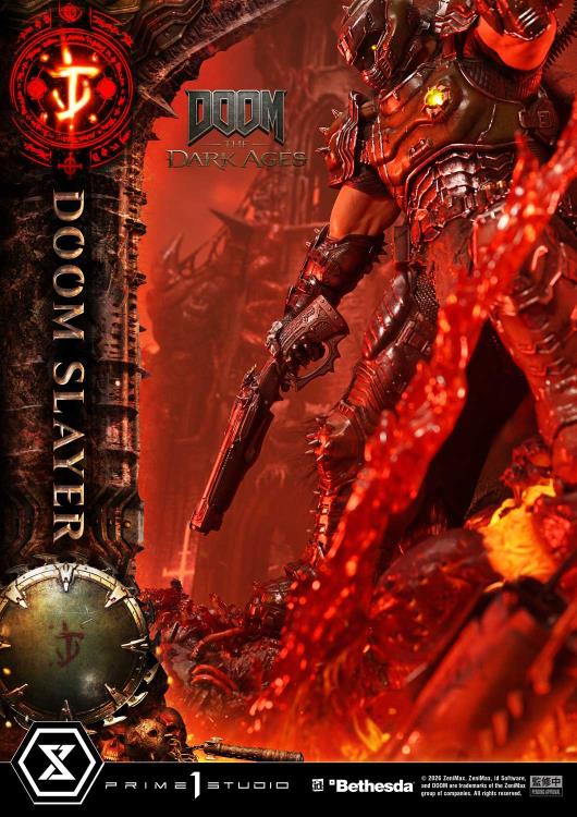 Doom: The Dark Ages Ultimate Premium Masterline Doom Slayer 1/4 Scale Statue Gallery Image 10