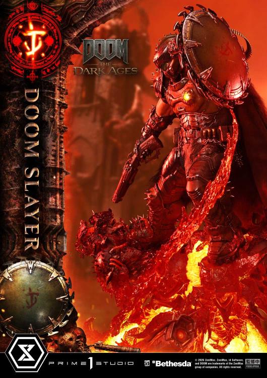 Doom: The Dark Ages Ultimate Premium Masterline Doom Slayer 1/4 Scale Statue Gallery Image 7
