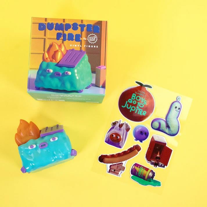 Dumpster Fire GlanderCo Vinyl Figure Gallery Image 15