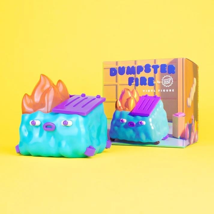 Dumpster Fire GlanderCo Vinyl Figure Gallery Image 14