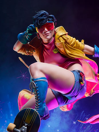 Marvel Comics Premium Format Jubilee Statue Gallery Image 2
