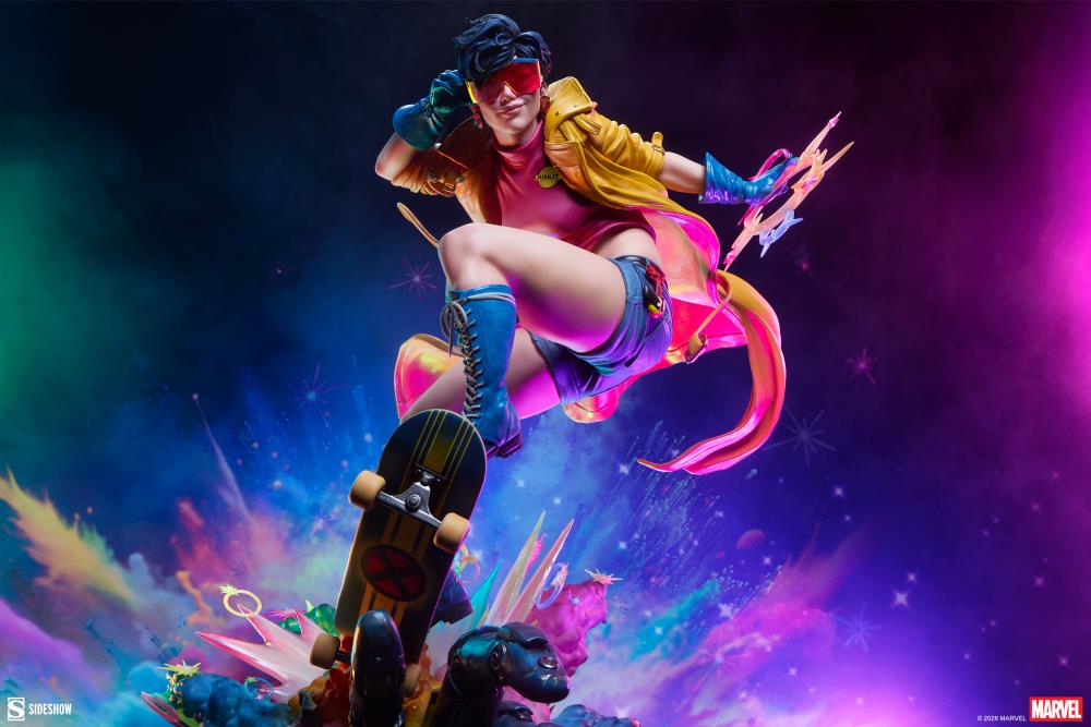 Marvel Comics Premium Format Jubilee Statue Gallery Image 3