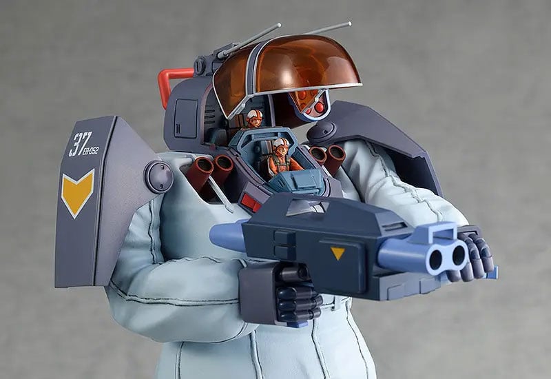 Fang of the Sun Dougram Combat Armors MAX24 Soltic HT128 Big Foot Snow Camouflage with Cold Shield 1/72 Scale Model Kit (Reissue) Gallery Image 7