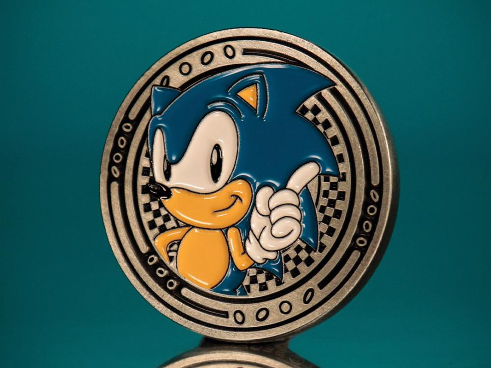 Sonic the Hedgehog Sonic and Tails Limited Edition Coin Gallery Image 3