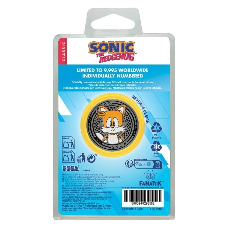 Sonic the Hedgehog Sonic and Tails Limited Edition Coin Gallery Image 9