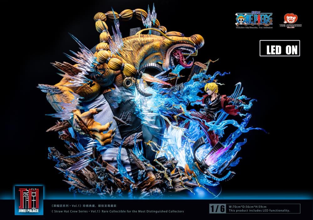 One Piece Straw Hat Crew Series Vol. 1 Sanji Limited Edition Statue Gallery Image 4