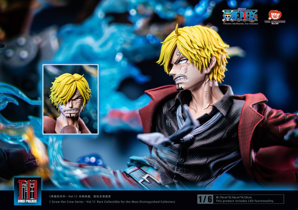 One Piece Straw Hat Crew Series Vol. 1 Sanji Limited Edition Statue Gallery Image 8