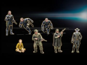Metal Gear Solid V: Ground Zeroes 1/35 Scale Model Kit (Reissue)