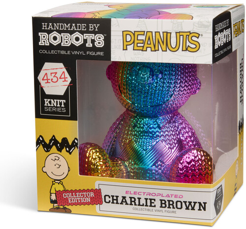 Peanuts Handmade by Robots #434 Charlie Brown (Electroplated) Figure Gallery Image 7