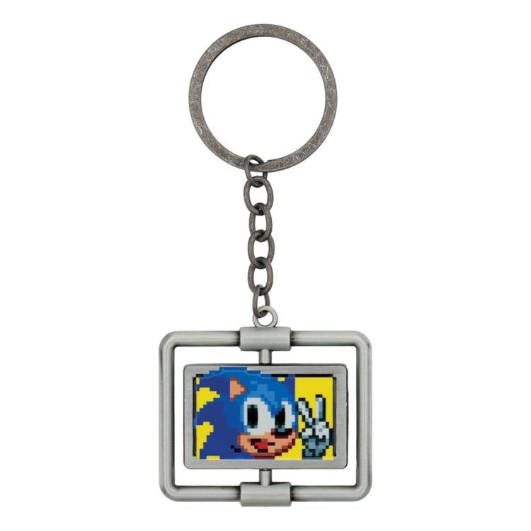 Sonic the Hedgehog Sonic and Dr. Eggman Limited Edition Spinning Keyring Gallery Image 6