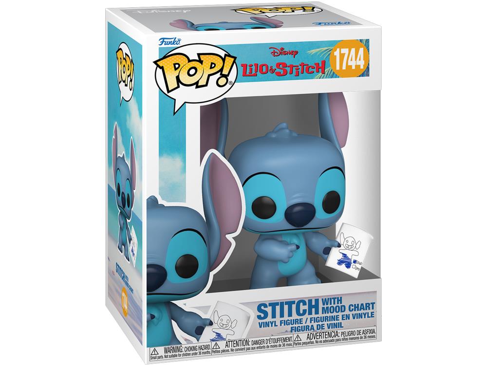 Lilo & Stitch Pop! Disney #1744 Stitch with Mood Chart Gallery Image 3