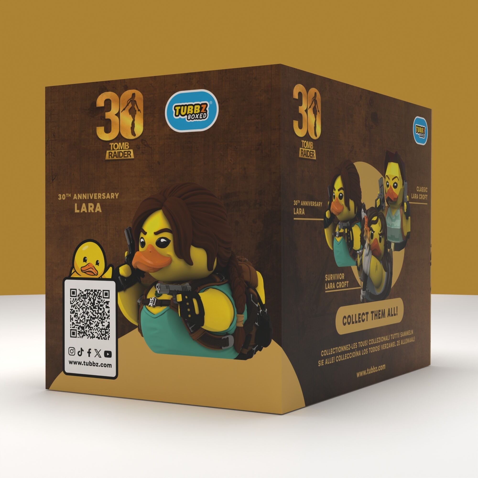 Tomb Raider 30th Anniversary TUBBZ Modern Lara Croft Cosplaying Duck (Boxed Edition) Gallery Image 8