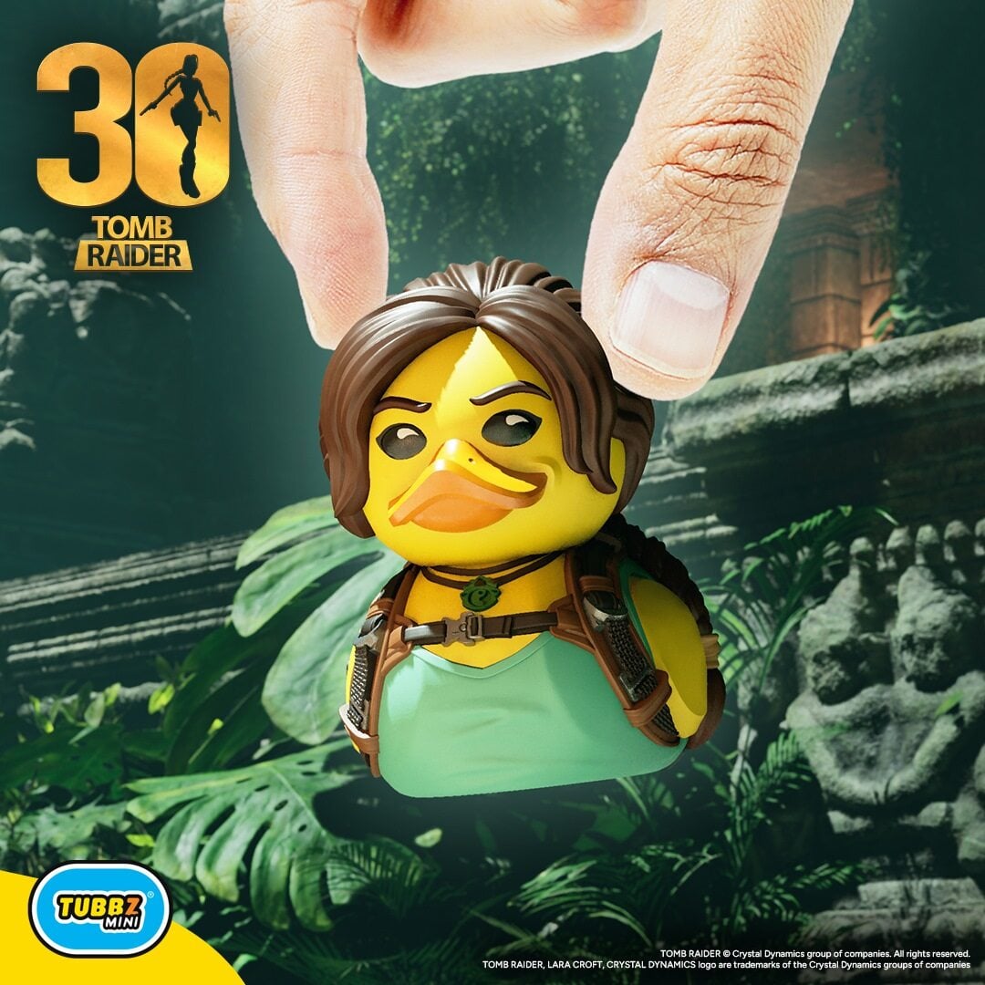 Tomb Raider 30th Anniversary Mini TUBBZ Modern Lara Croft Cosplaying Duck Gallery Image 3