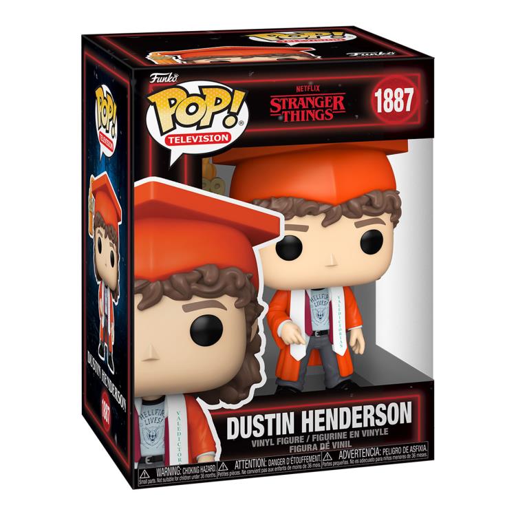 Stranger Things Pop! Television #1887 Dustin Henderson (Graduation) Stranger Things Pop! Television #1887 Dustin Henderson (Graduation)
