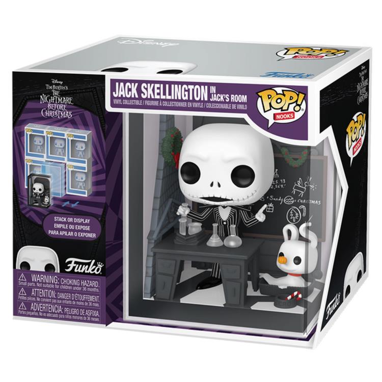 The Nightmare Before Christmas Pop! Nooks Jack Skellington in Jack’s Room Gallery Image 3
