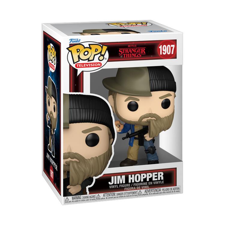 Stranger Things Pop! Television #1907 Jim Hopper (Split) Gallery Image 3