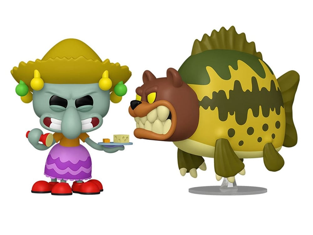 SpongeBob SquarePants Pop! Animation Squidward & Sea Bear Two-Pack Gallery Image 1