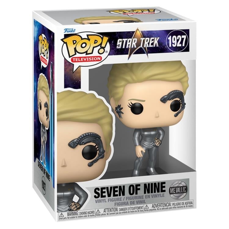 Star Trek: Voyager Pop! TV #1927 Seven of Nine (Metallic) Gallery Image 3